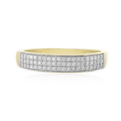 Gouden ring met Loepzuivere (F) Diamanten (LUCENT DIAMONDS)