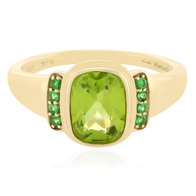 Gouden ring met een peridoot (La Revelle)