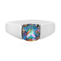 Zilveren ring met een Morning Dew Topaas