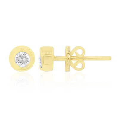 Gouden oorbellen met Diamanten SI1 (G) (Annette)