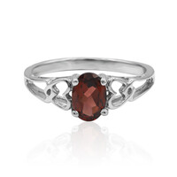 Zilveren ring met een Mozambique granaat