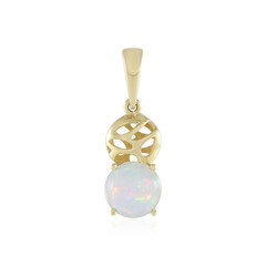 Gouden hanger met een Welo-opaal (Ornaments by de Melo)