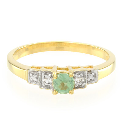 Zilveren ring met een Munt Kyaniet