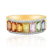 Gouden ring met saffieren (Adela Gold)