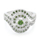 Zilveren ring met een Fancy diamant