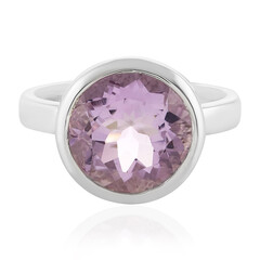 Zilveren ring met een lavendel amethist