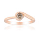 Gouden ring met een VS1 Argyle-Rose de France-Diamant (Annette)