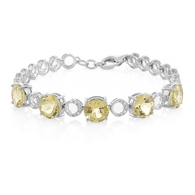 Zilveren armband met Gouden Labradorieten