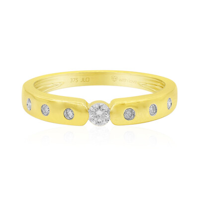 Gouden ring met een Diamant SI1 (G) (Annette)