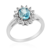 Zilveren ring met een Ratanakiri zirkoon