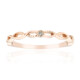 Gouden ring met een SI1 Argyle Rose De France Diamant (Annette)