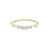 Gouden ring met een SI1 (I) Diamant