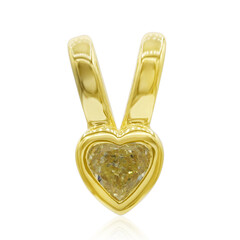 Gouden hanger met een Gele I3 Argyle-Diamant (Mark Tremonti)