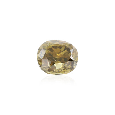Edelsteen met een SI1 Groene diamant 0.41 ct