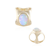 Gouden ring met een Welo-opaal (de Melo)