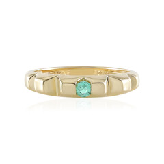 Gouden ring met een Russische smaragd (de Melo)