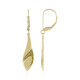 Gouden oorbellen met gele VS1 diamanten