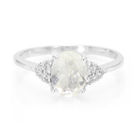 Zilveren ring met een Orthoklaas