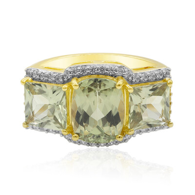 Gouden ring met een Kleurwissel diaspoor (Tenner Diniz)