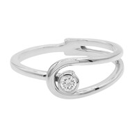 Gouden ring met een SI diamant