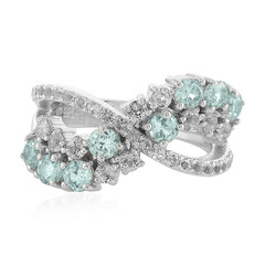 Zilveren ring met Ratanakiri zirkonen
