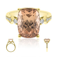 Gouden ring met een Congo Neon Toermalijn (AMAYANI)