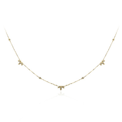 Gouden halsketting met SI2 (H) Diamanten (CIRARI)