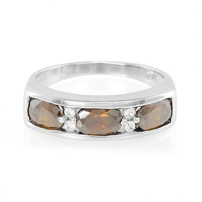 Zilveren ring met Sfeenkristallen