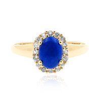 Gouden ring met een lapis lazuli