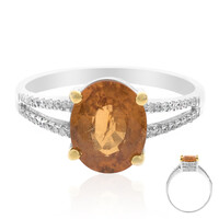 Gouden ring met een Mandarijn granaat (CIRARI)