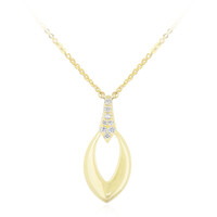 Gouden halsketting met Loepzuivere (F) Diamanten (LUCENT DIAMONDS)
