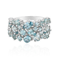 Zilveren ring met Ratanakiri zirkonen