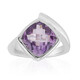 Zilveren ring met een amethist (Pallanova)
