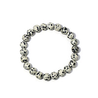 Armband met Dalmatiër jaspisstenen