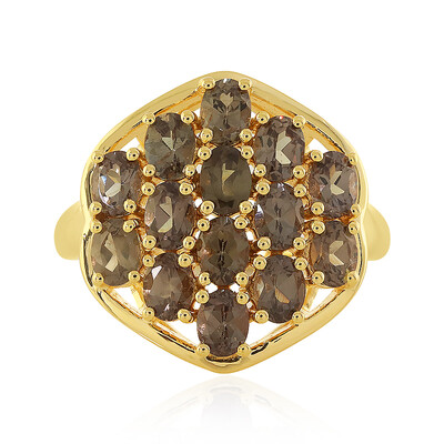 Zilveren ring met kleurwissel granaten