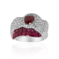 Gouden ring met een Birmese Robijn (Estée Collection)