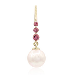 Gouden hanger met een Akoya parel (TPC)