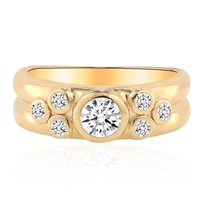 Gouden ring met een Diamant SI1 (G) (Annette)