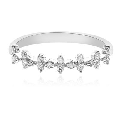 Gouden ring met SI2 (H) Diamanten (CIRARI)