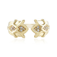 Gouden ring met I2 (I) Diamanten (de Melo)