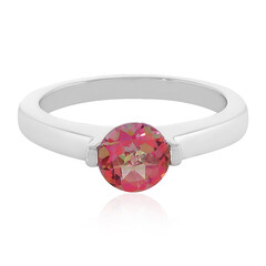 Zilveren ring met een Lotus Bloem Topaas