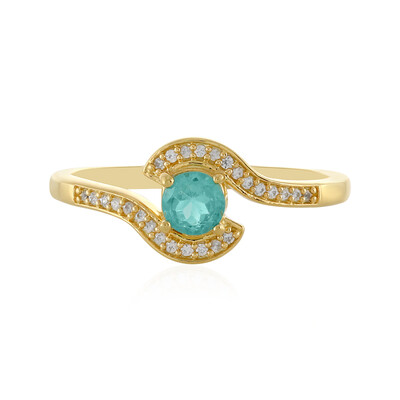 Zilveren ring met een Blauwe apatiet