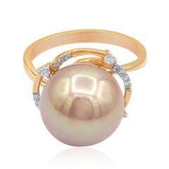Zilveren ring met een Ming Parel (TPC)
