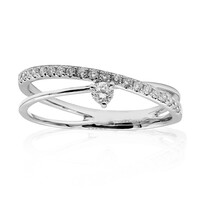 Gouden ring met een SI2 (H) Diamant (CIRARI)
