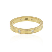 Gouden ring met SI2 (H) Diamanten