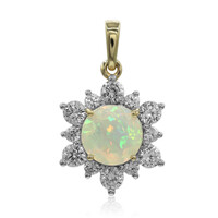 Gouden hanger met een AAA Welo-opaal (Adela Gold)