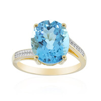 Gouden ring met een Marambaia-topaas