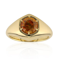 Gouden ring met een sfaleriet