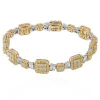 Gouden armband met gele S12 diamanten (CIRARI)