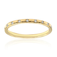 Gouden ring met VS2 (H) Diamanten (CIRARI)